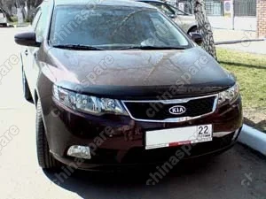 NLDSKICER0912 Дефлектор капота темный KIA CERATO 2009-2012, NLD.SKICER0912
