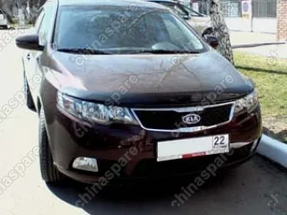 NLDSKICER0912 Дефлектор капота темный KIA CERATO 2009-2012, NLD.SKICER0912