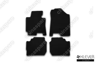 KVR01254801200k Коврики в салон Klever Econom KIA Cerato АКПП 2013- >, сед., 4 шт. (текстиль)