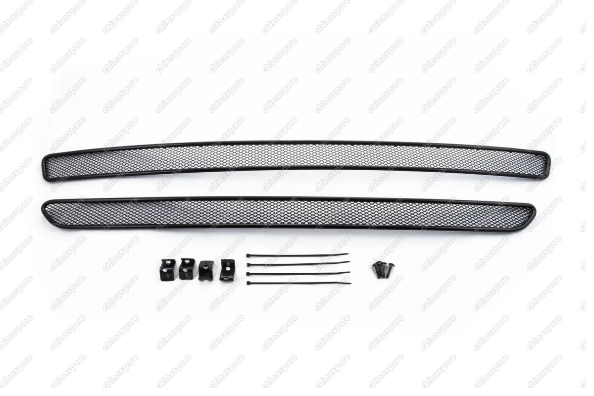 1301315101 Сетка на бампер внешняя для KIA Optima 2015->, черн., 10 мм