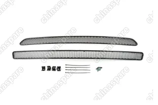 1301315201 Сетка на бампер внешняя для KIA Optima 2015->, черн., 20 мм (сота)