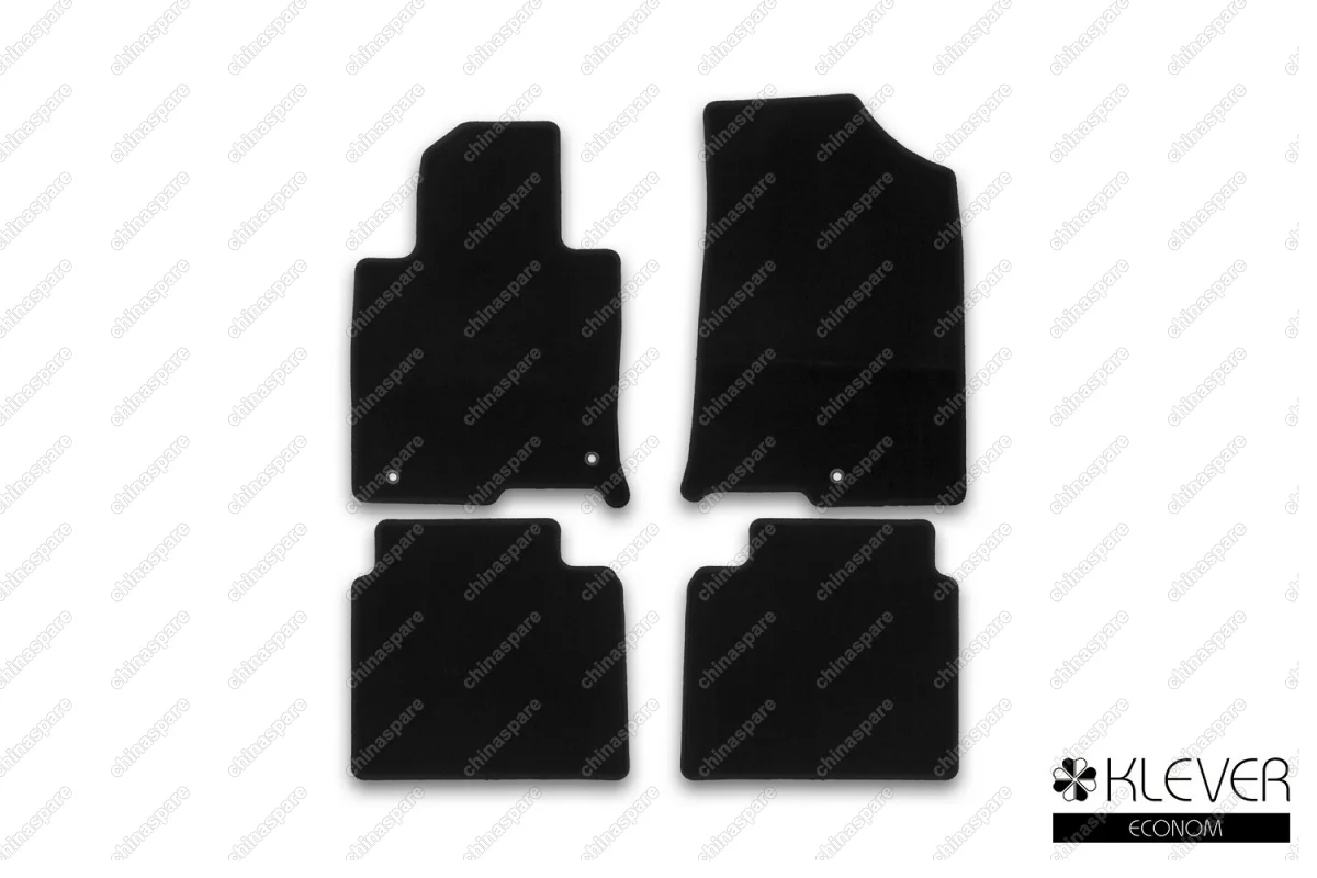 KLEVER01255301200k Коврики в салон Klever Econom KIA Optima 2016->, сед., 4 шт. (текстиль)