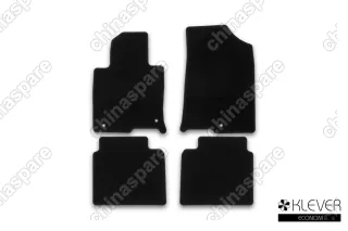 KLEVER01255301200k Коврики в салон Klever Econom KIA Optima 2016->, сед., 4 шт. (текстиль)