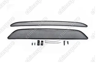 1301916101 Сетка на бампер внешняя для KIA Picanto 2016->, 2 шт., черн., 10 мм