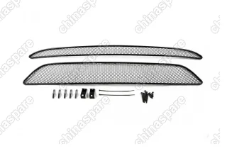 1301916151 Сетка на бампер внешняя для KIA Picanto 2016->, 2 шт., черн., 15 мм