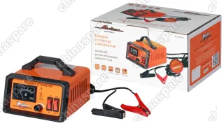 Зарядное устройство 0-10А 6В/12В, амперметр, ручная регулировка зарядного тока, импульсное