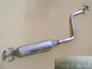 1201100S08 Fr muffler assy Great Wall Florid