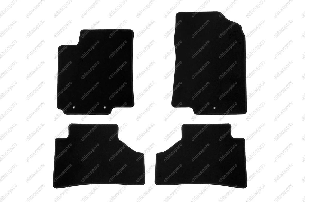 KVR01253901200k Коврики в салон Klever Econom KIA Rio 2011-2017, хб., сед., 4 шт. (текстиль)