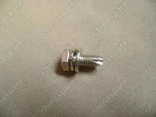 4011011k00 Болт m6x1x16.88 с пружинной и плоской шайбами с нарезным концом Great Wall Florid