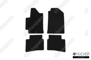 KLEVER01255501200k Коврики в салон Klever Econom KIA RIO, 2017->, сед., 4 шт. (текстиль)