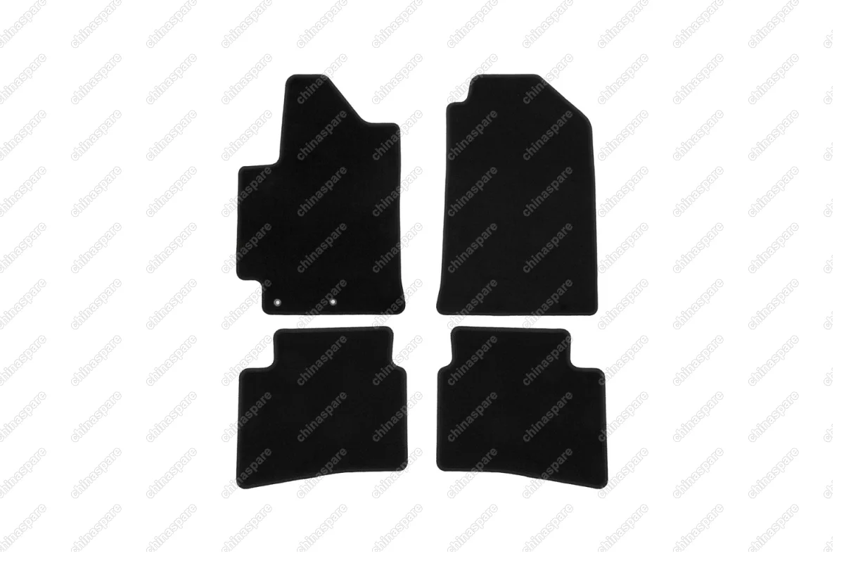 Коврики в салон Klever Econom KIA RIO X-line, 2017->, хб., 4 шт. (текстиль)