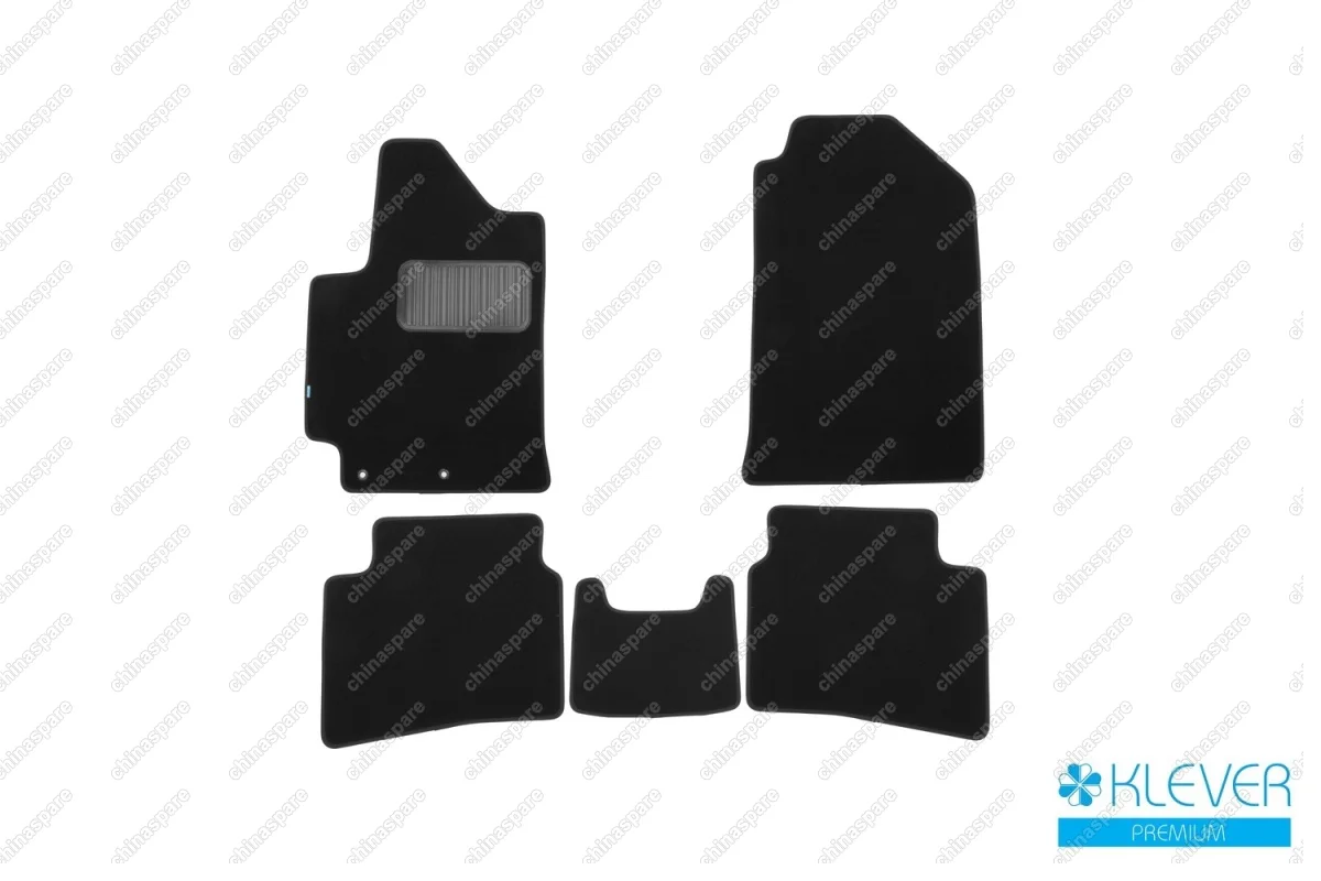 KLEVER03255522110kh Коврики в салон Klever Premium KIA RIO, 2017->, сед., 5 шт. (текстиль)
