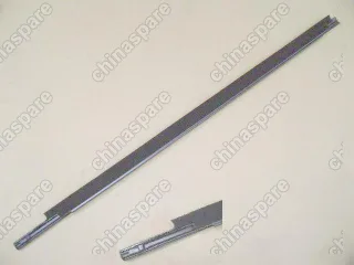 Уплотнитель стекла передней левой двери наружний (бархотка) Great Wall Florid