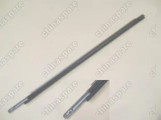 Уплотнитель стекла передней правой двери наружний (бархотка) Great Wall Florid