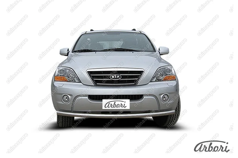 AFZDAKSR06 Защита переднего бампера d57 Arbori нерж. сталь для Kia SORENTO 2006-2011