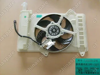 1308200S16 Electronic fan with overflow tank assy(b Great Wall Florid