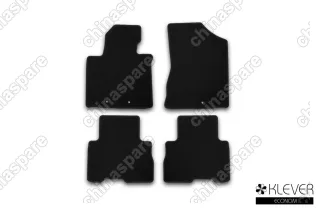 KVR01254701200k Коврики в салон Klever Econom KIA Sorento АКПП 2012->, внед., 4 шт. (текстиль)