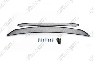 1300212101 Сетка на бампер внешняя для KIA Sorento 2012->, 2 шт., черн., 10 мм