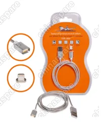 Зарядный универсальный датакабель для Iphone/IPad с магнитным коннектором