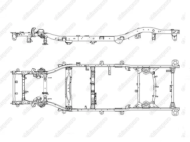 2801000K21 Frame assy Great Wall Hover