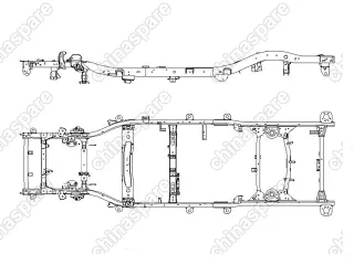 2801000K21 Frame assy Great Wall Hover