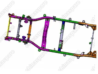 2801000K01 Рама 4/4 Great Wall Hover