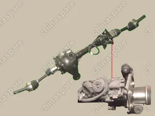 2300000K01 Мост передний в сборе (без поворотных кулаков) Great Wall Hover