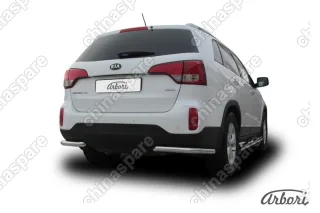 AFZDAKS1314 Уголки d57 Arbori нерж. сталь для KIA Sorento 2013-нв