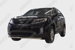 KSOR481634 Защита переднего бампера труба d60, Kia Sorento 2013-, KSOR.48.1634