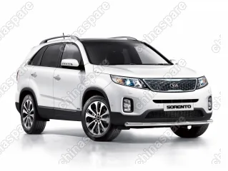 KSOR481634 Защита переднего бампера труба d60, Kia Sorento 2013-, KSOR.48.1634