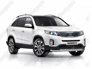 KSOR481635 Защита переднего бампера труба d60/42 двойная, Kia Sorento 2013-, KSOR.48.1635