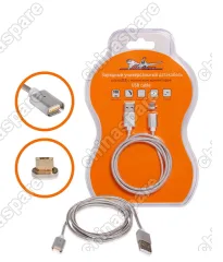 Зарядный универсальный датакабель microUSB с магнитным коннектором