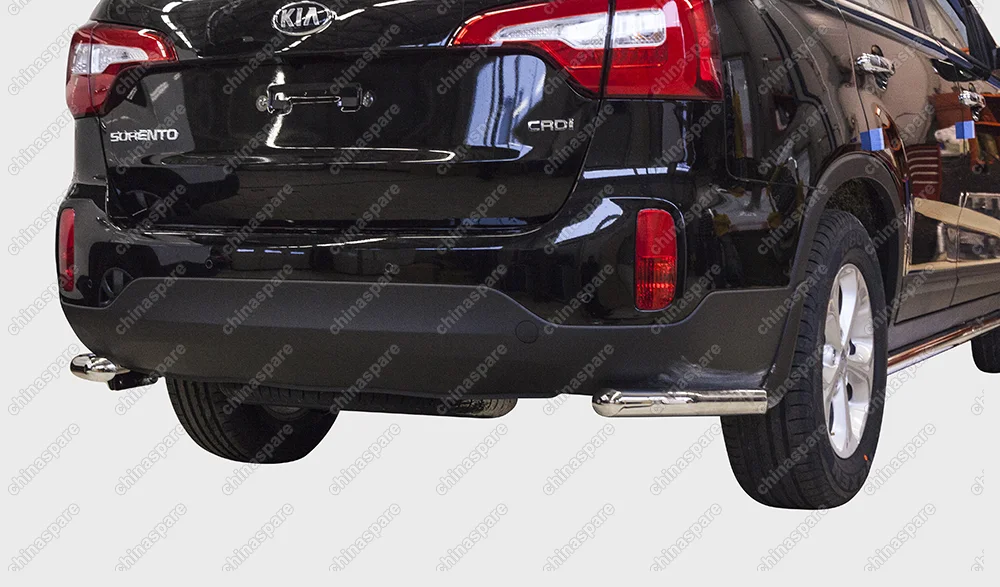 KSOR761647 Защита задняя уголки d60, Kia Sorento 2013-, KSOR.76.1647
