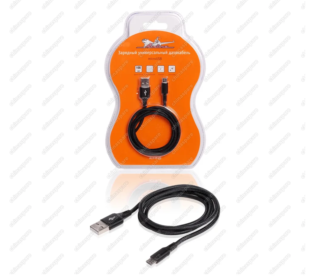Зарядный универсальный датакабель micro USB нейлоновая оплётка
