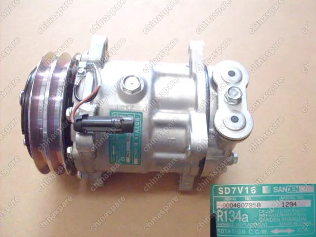 Компрессор кондиционера дизель(клиновой ремень) Great Wall Hover