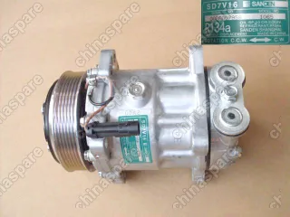 Компрессор кондиционера дизель(поликлиновый ремень) Great Wall Hover