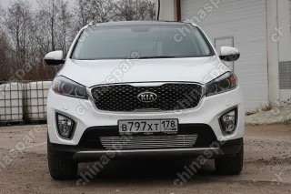 KSOP972938 Декоративные элементы воздухозаборника (хром загл.) d10, Kia Sorento Prime 2015-