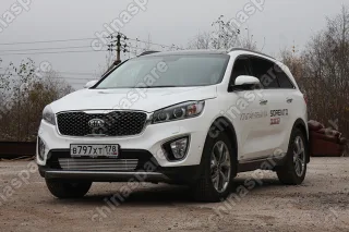 KSOP972938 Декоративные элементы воздухозаборника (хром загл.) d10, Kia Sorento Prime 2015-