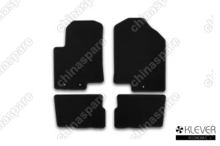 KVR01253701200k Коврики в салон Klever Econom KIA Soul 2008-2013, хб., 4 шт. (текстиль)