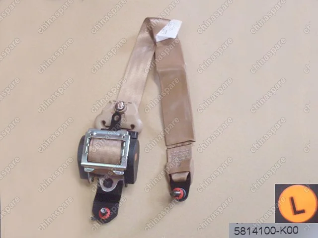 5811100K00B1 Front seat belt assembly lh Great Wall Hover