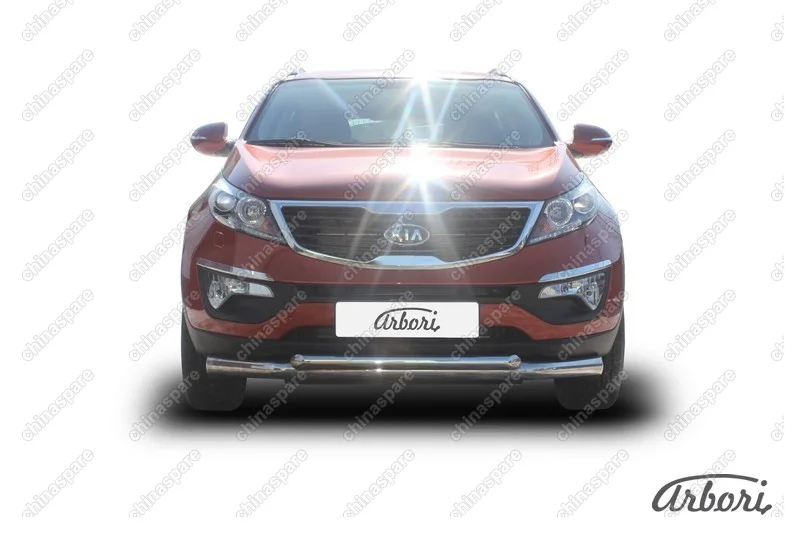 AFZDAKSP01002 Защита переднего бампера Arbori d76+d57 KIA SPORTAGE 2010-
