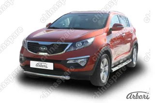 AFZDAKSP01003 Защита переднего бампера Arbori d76 KIA SPORTAGE 2010-
