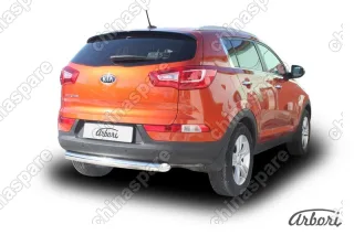 AFZDAKSP01011 Защита заднего бампера Arbori d76 KIA SPORTAGE 2010-