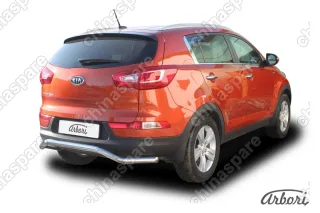 AFZDAKSP01014 Защита заднего бампера Arbori d57 "волна" KIA SPORTAGE 2010-