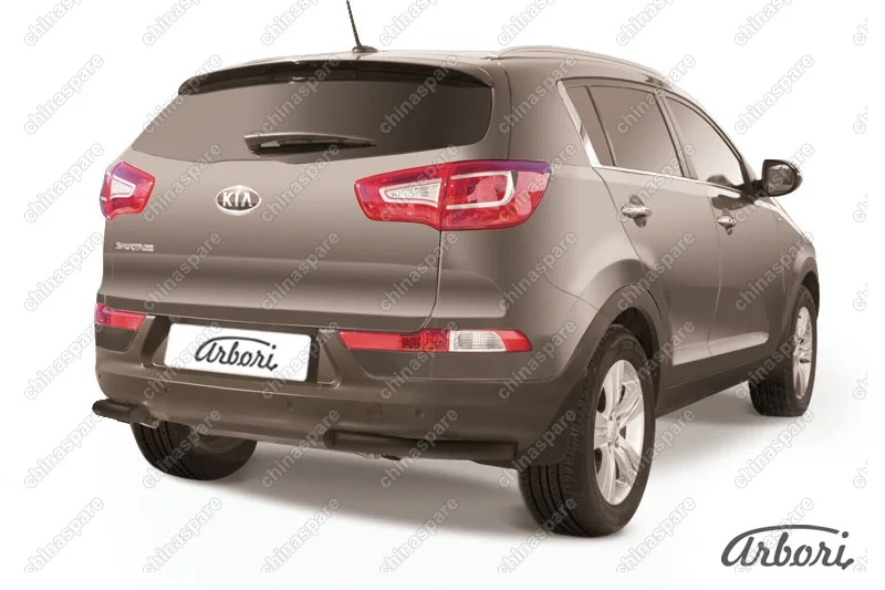 AFZDAKSP1013B Уголки d57 Arbori черн. для Kia SPORTAGE 2010-2016