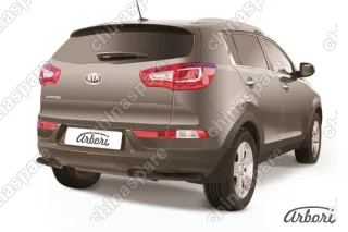 AFZDAKSP1013B Уголки d57 Arbori черн. для Kia SPORTAGE 2010-2016