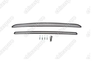 1300310101 Сетка на бампер внешняя для KIA Sportage 2010-1016, 2 шт., черн., 10 мм