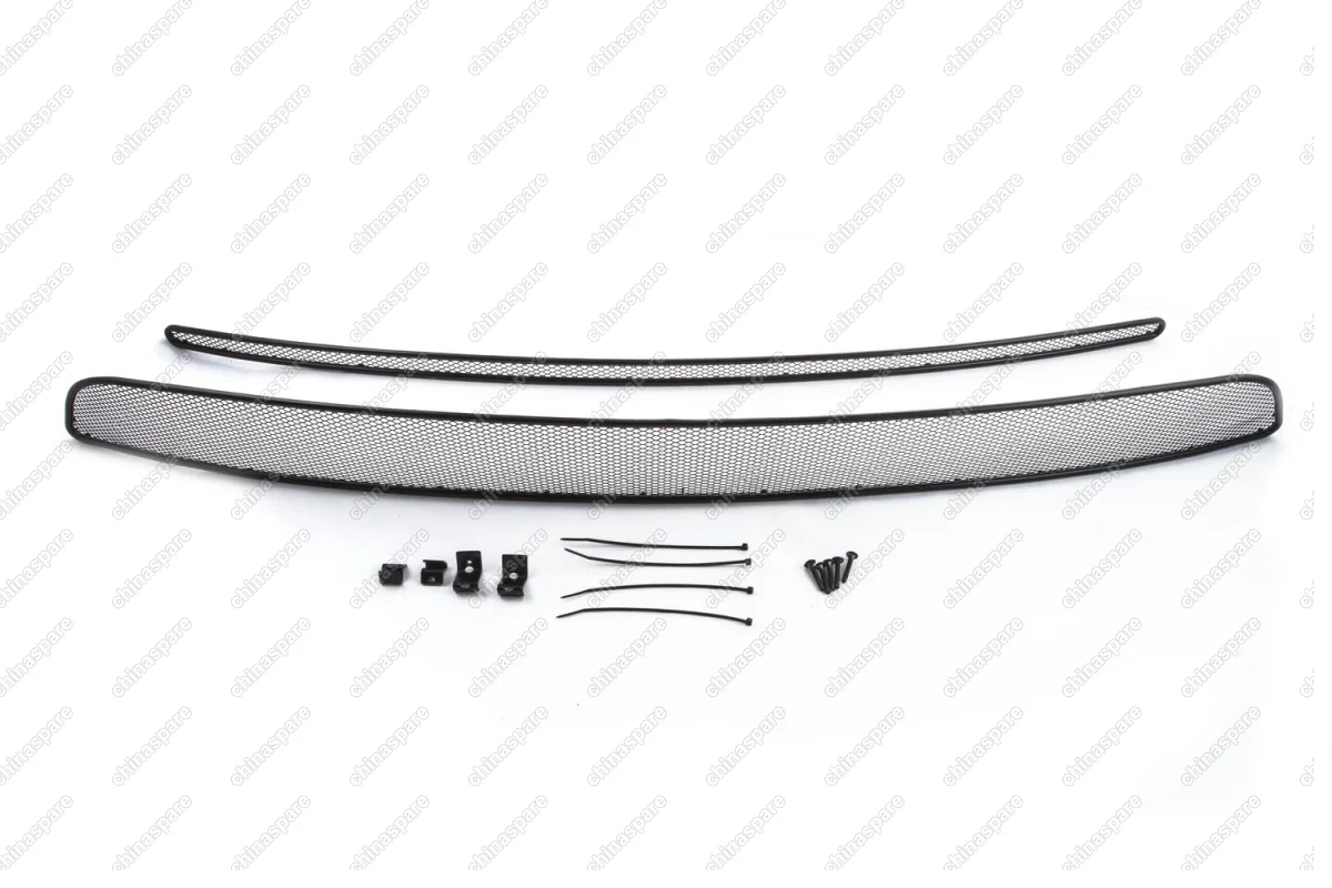 1301016101 Сетка на бампер внешняя для KIA Sportage 2016-2018, 2 шт., черн., 10 мм