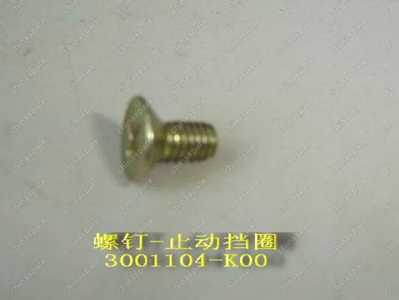 3001104K00 Screw,thrust ring Great Wall Hover H3