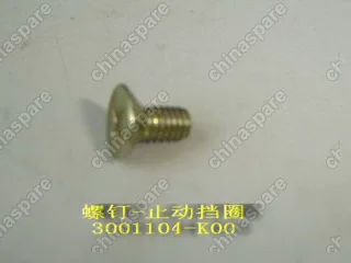 3001104K00 Screw,thrust ring Great Wall Hover H3